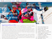 Tablet Screenshot of holidaylivigno.net